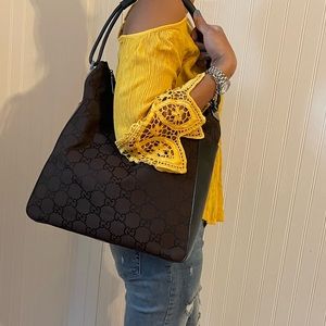 Gucci Hobo Shoulder Bag GG Monogram 💯 Authentic